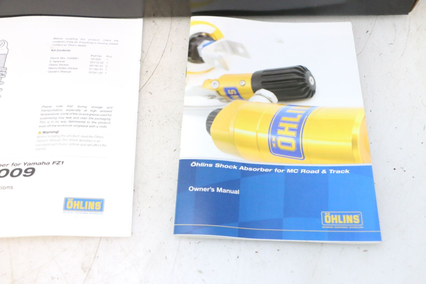 photo de REAR SHOCK ABSORBER YAMAHA FZ8 800 (2010 - 2016) - Focus on structure
