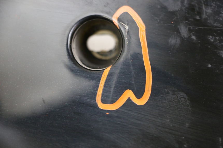 photo de RIGHT BELLY PANEL LONGJIA SHARPY 125 (2020 - 2024) - Surface and material condition