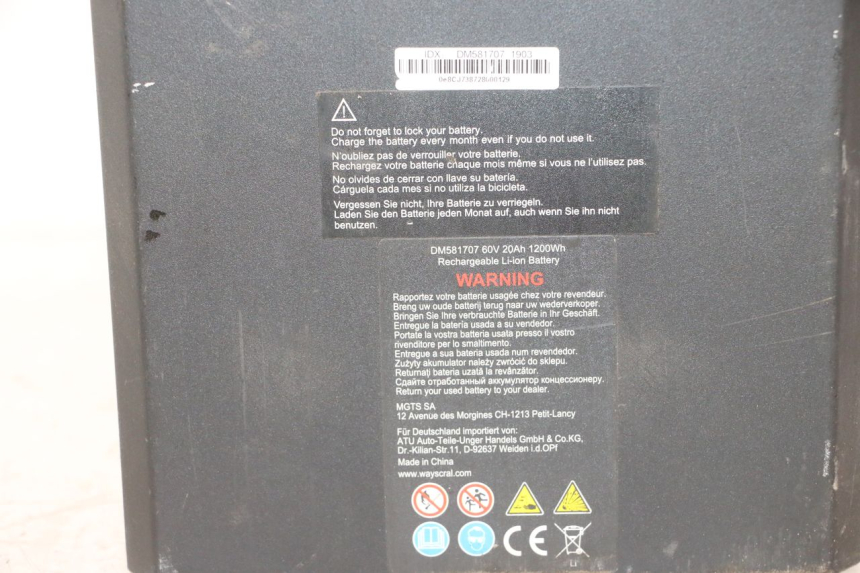 photo de BATTERY WAYSCRAL E-START 1 (2018 - 2022) - Additional view of the item
