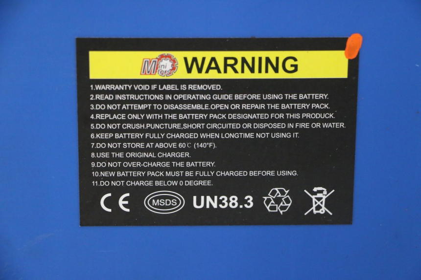 photo de BATTERY DUALTRON VICTOR LIMITED 1 - Checked used part