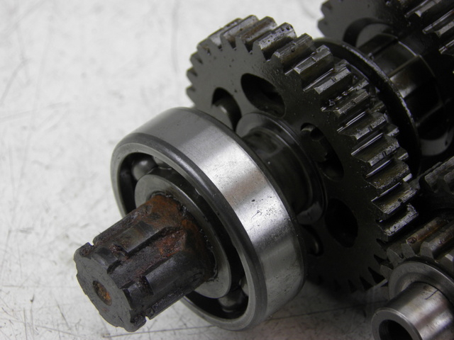 photo de GEARBOX KYMCO QUANNON 125 (2007 - 2014) - Zoom on usage condition