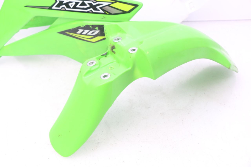 photo de COMPLETE FAIRING BODY KIT KAWASAKI KLX 110 (2010 - 2022) - Detailed visual inspection