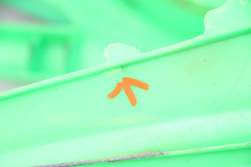 photo de COMPLETE FAIRING KAWASAKI KXF KX-F 250 (2017 - 2019) - Zoom on usage condition