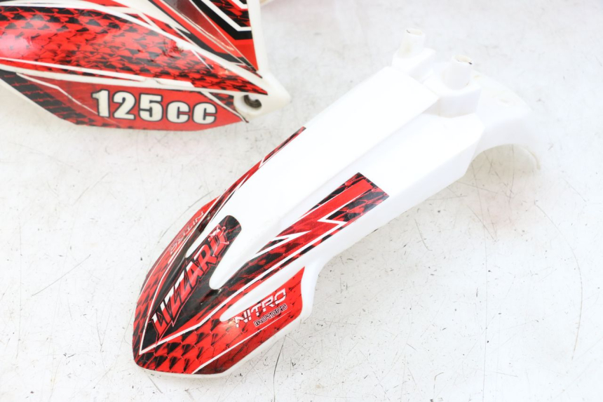 photo de COMPLETE FAIRING NITRO MOTORS THUNDER 125 - High-resolution close-up
