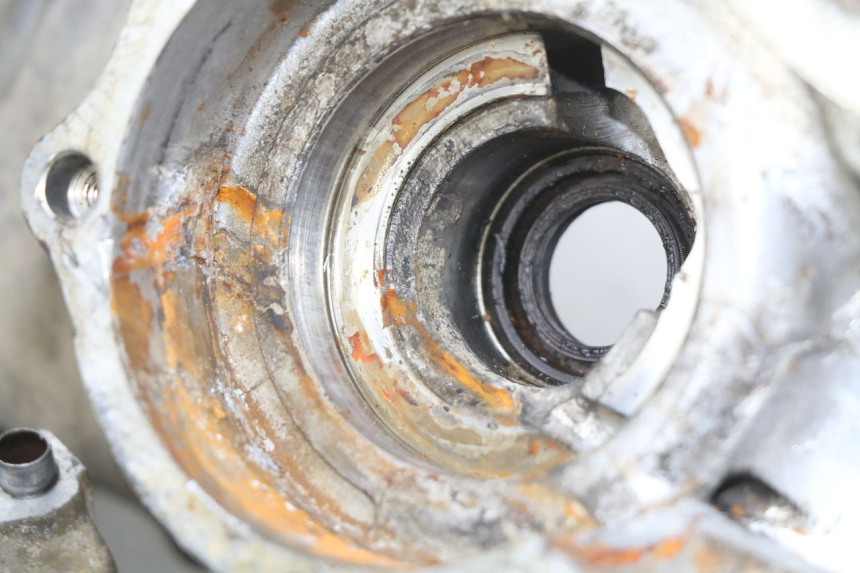 photo de ENGINE CRANKCASE DAELIM S FIVE 2T 50 (2005 - 2009) - Detailed visual inspection