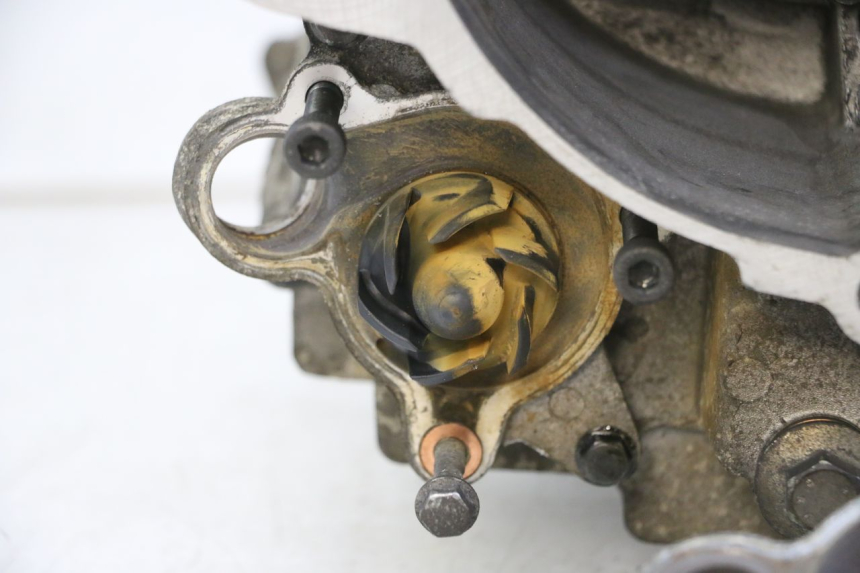 photo de ENGINE LOWER CASING YAMAHA X-MAX XMAX 250 (2006 - 2009) - Focus on structure