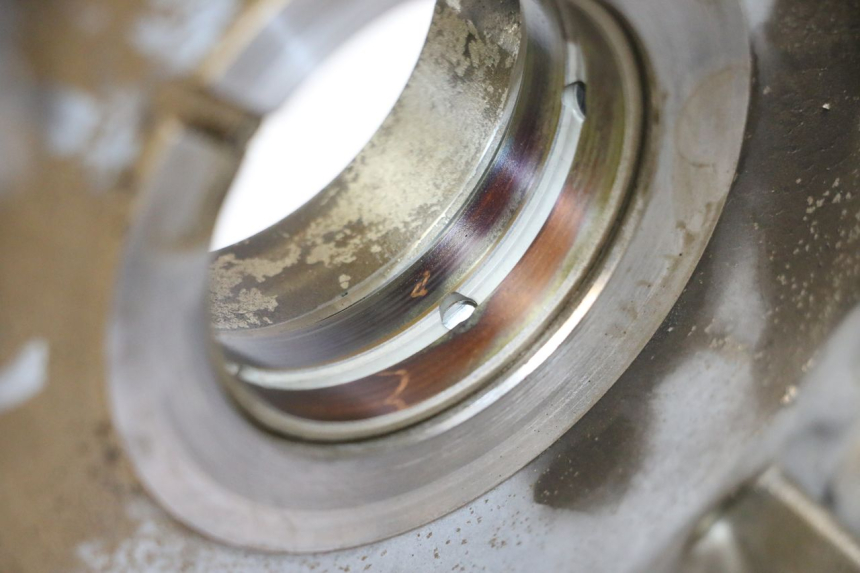 photo de ENGINE CRANKCASE HONDA XRV AFRICA TWIN 750 (1990 - 1992) - High-resolution close-up
