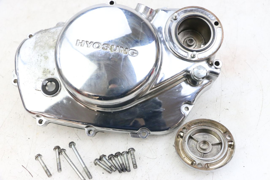 photo de CLUTCH COVER HYOSUNG GV AQUILA 125 (2000 - 2009) - Markings and original references