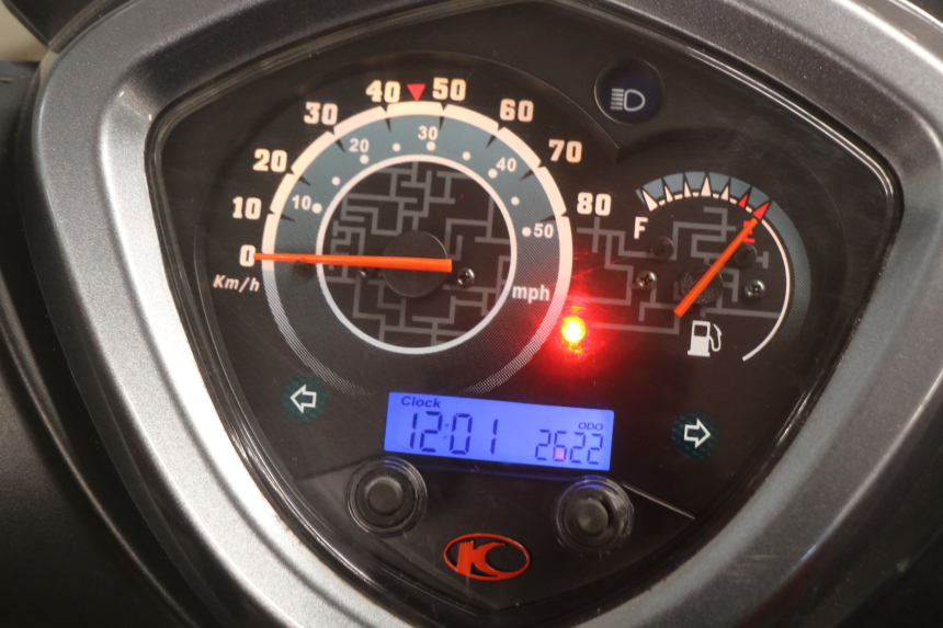 photo de SPEEDOMETER KYMCO AGILITY CITY 2T 50 (2008 - 2016) - Additional view of the item