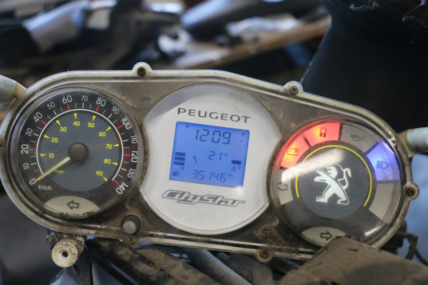 photo de SPEEDOMETER PEUGEOT CITYSTAR 125 (2011 - 2017) - Component detail