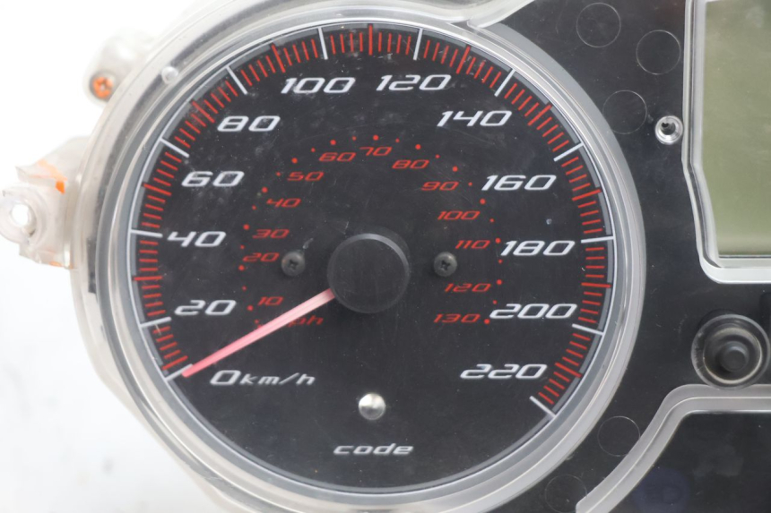photo de SPEEDOMETER GILERA GP 800 (2007 - 2013) - Zoom on usage condition