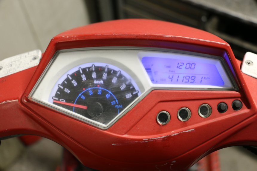 photo de SPEEDOMETER NECO GPX LC 2T 50 (2014 - 2018) - Zoom on usage condition