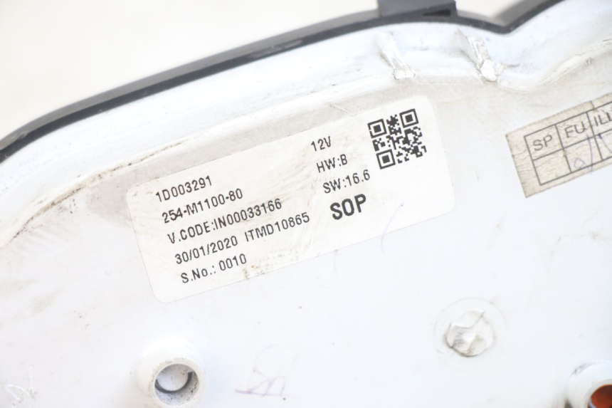 photo de SPEEDOMETER PIAGGIO NEW TYPHOON 50 (2018 - 2021) - Markings and original references