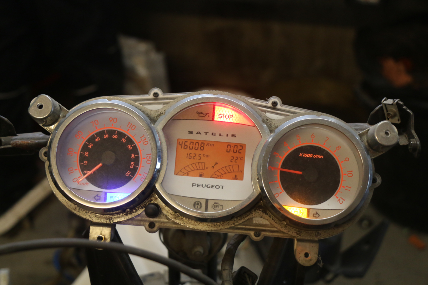 photo de SPEEDOMETER PEUGEOT SATELIS 125 (2006 - 2009) - Product overview