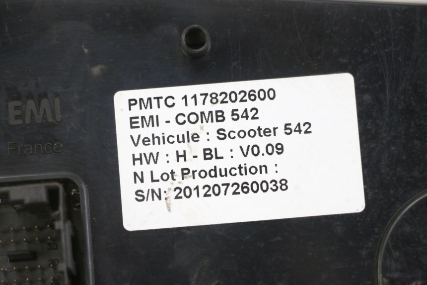 photo de SPEEDOMETER PEUGEOT SATELIS 125 (2013 - 2018) - Checked used part