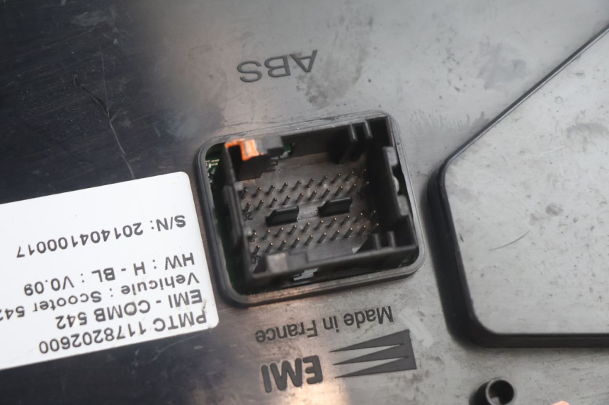 photo de SPEEDOMETER PEUGEOT SATELIS 125 (2013 - 2018) - Markings and original references