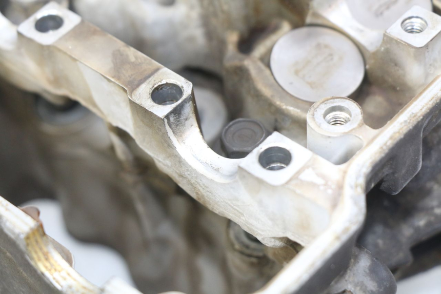 photo de FRONT CYLINDER HEAD HONDA VFR FI RC46 800 (1998 - 2001) - High-resolution close-up