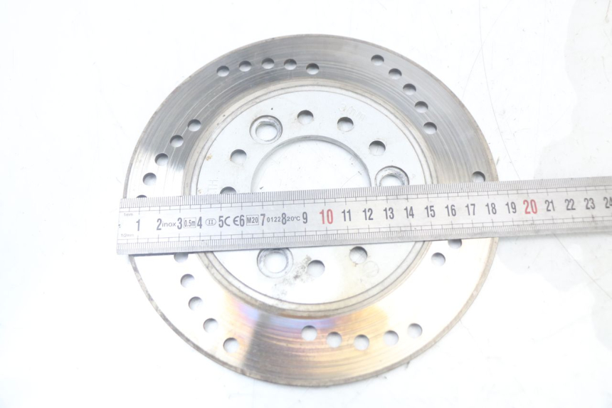 photo de REAR BRAKE DISC JONWAY AZTRAL 125 (2008 - 2017) - Zoom on usage condition