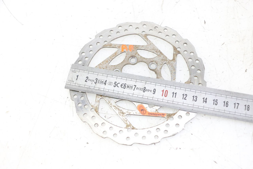 photo de REAR BRAKE DISC KUKIRIN G2 MASTER 1 - Technical close-up