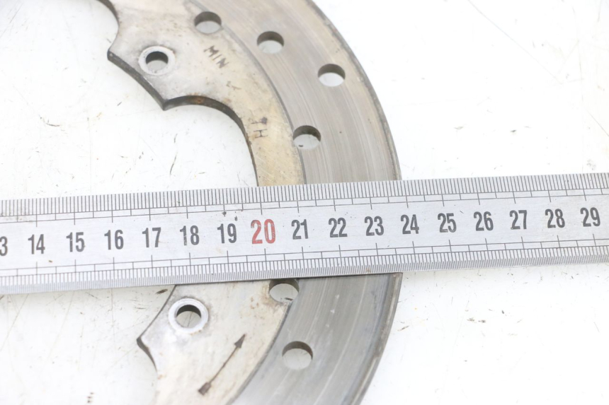 photo de REAR BRAKE DISC PIAGGIO MP3 500 (2016 - 2018) - Zoom on usage condition