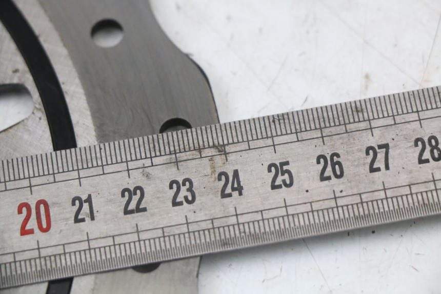 photo de REAR BRAKE DISC REGAL RAPTOR SPYDER 125 (2010 - 2018) - Technical close-up