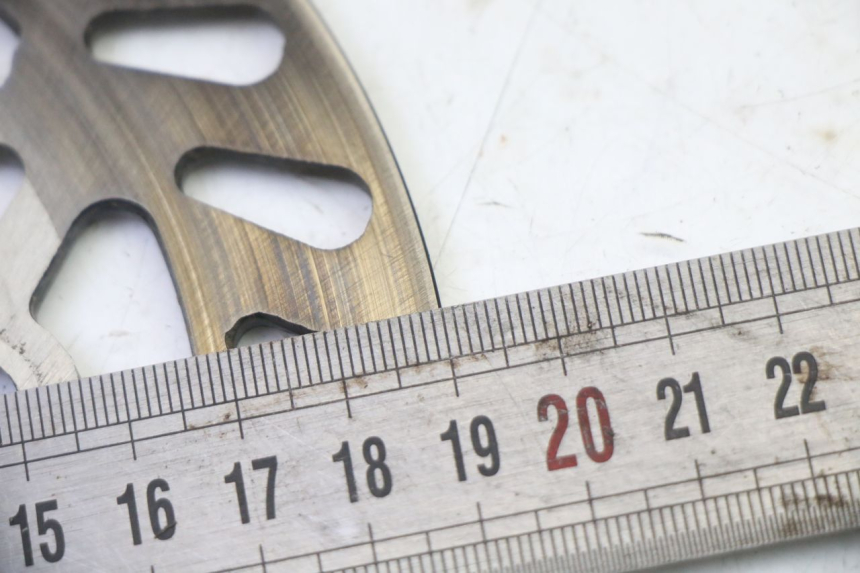 photo de REAR BRAKE DISC APOLLO RFZ 125 - Alternative perspective