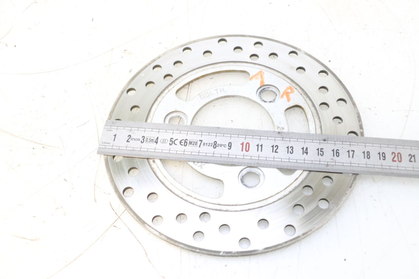 photo de REAR BRAKE DISC BAIKU SAKURA 1 (2021 - 2025) - Zoom on usage condition