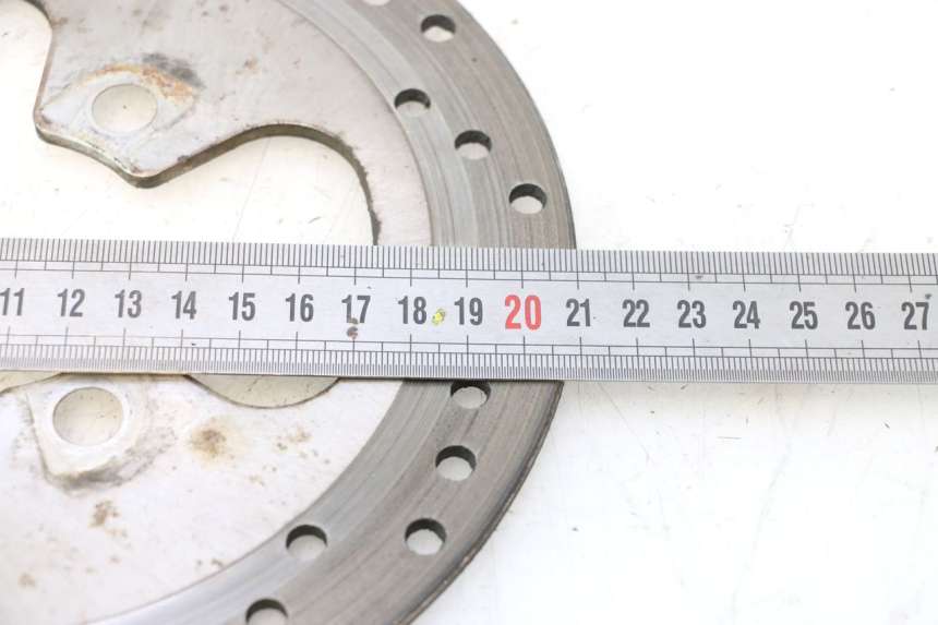 photo de REAR BRAKE DISC PEUGEOT SATELIS 125 (2013 - 2018) - Zoom on usage condition