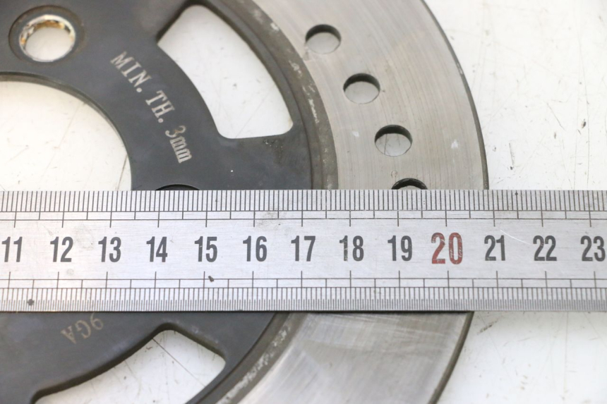 photo de REAR BRAKE DISC MASH SEVENTY FIVE 125 (2013 - 2021) - Zoom on usage condition