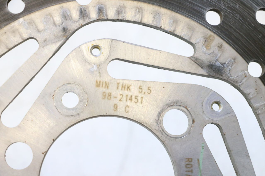photo de REAR BRAKE DISC CAN-AM SPYDER RS 1000 (2008 - 2012) - Surface and material condition