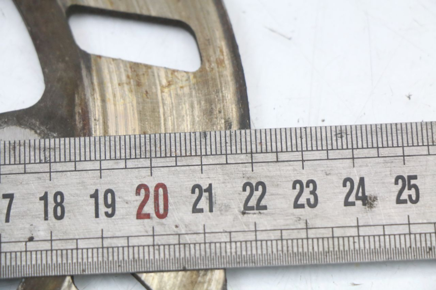 photo de REAR BRAKE DISC KEEWAY TX 50 (2008 - 2015) - Zoom on usage condition