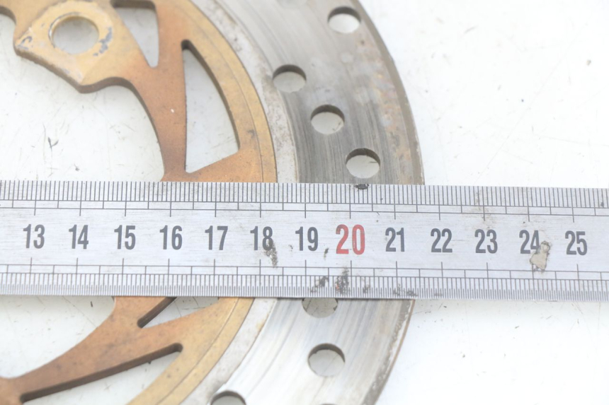 photo de REAR BRAKE DISC DAELIM VJ ROADWIN FI 125 (2008 - 2017) - Zoom on usage condition