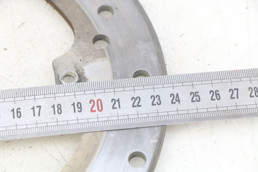 photo de REAR BRAKE DISC PIAGGIO XEVO - X EVO 125 (2007 - 2017) - Zoom on usage condition