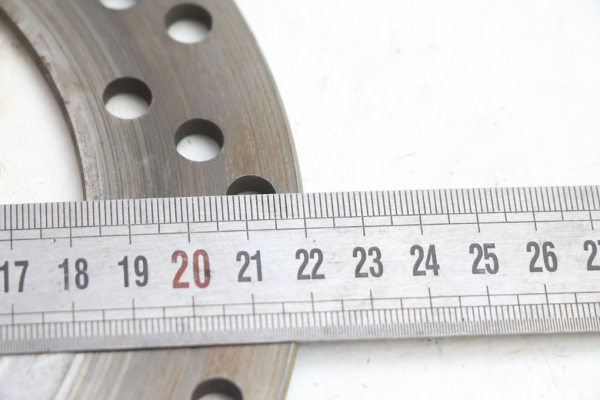 photo de REAR BRAKE DISC KAWASAKI ZX-6R ZX6R 600 (2000 - 2002) - Alternative perspective