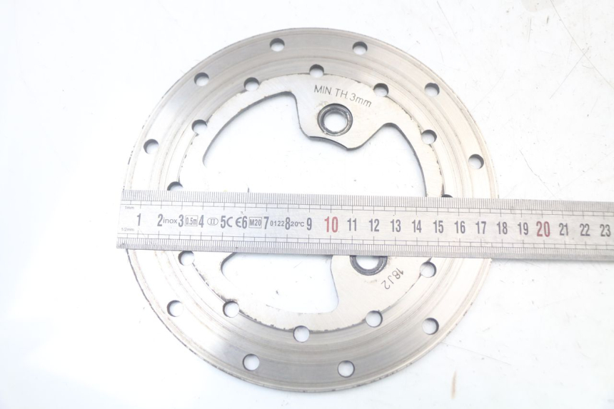 photo de FRONT BRAKE DISC KYMCO AGILITY 4T 50 (2018 - 2022) - Alternative perspective