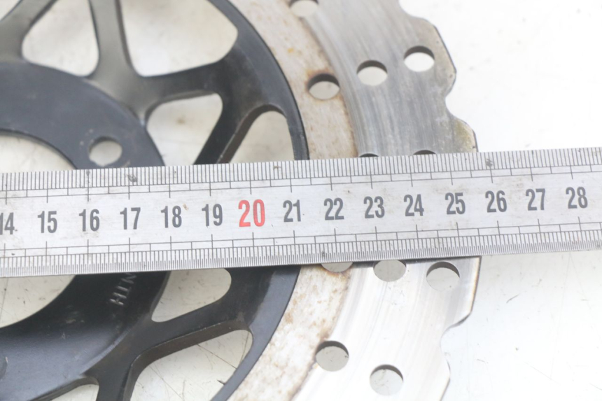 photo de FRONT BRAKE DISC NECO ALEXONE 125 (2017 - 2024) - Zoom on usage condition