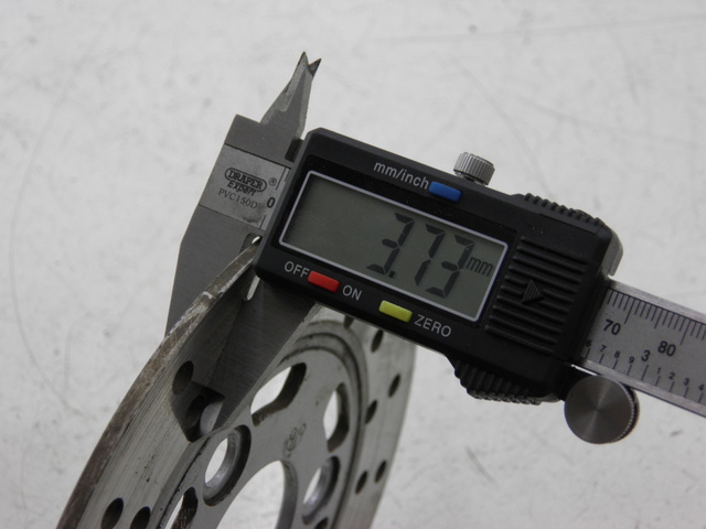 photo de FRONT BRAKE DISC BAOTIAN BT COLLECTOR 50 (2005 - 2013) - Component detail