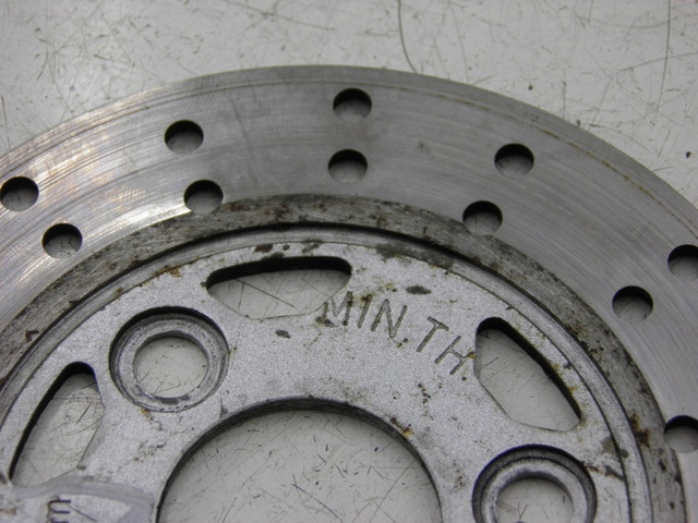 photo de FRONT BRAKE DISC BHM REVENGER 50 (2009 - 2015) - Component detail