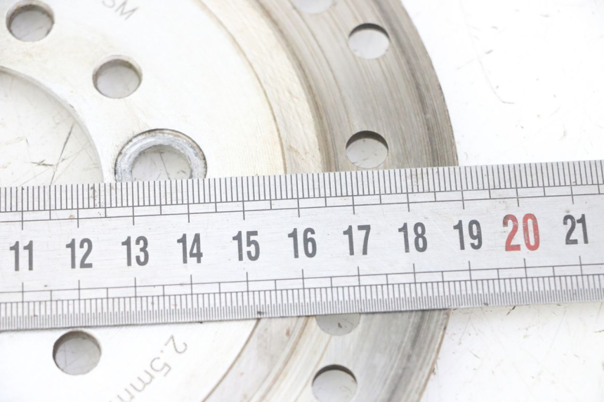 photo de FRONT BRAKE DISC DAELIM BESBI 125 (2007 - 2008) - Alternative perspective