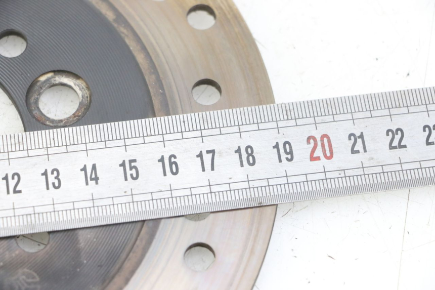 photo de FRONT BRAKE DISC GOES WIKI 125 (2010 - 2015) - Zoom on usage condition