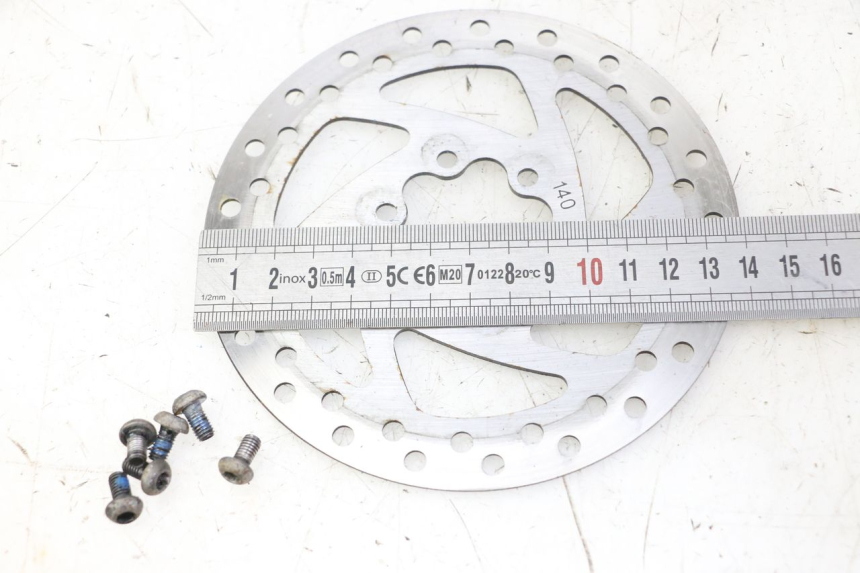 photo de FRONT BRAKE DISC HITWAY H5 1 - Zoom on usage condition