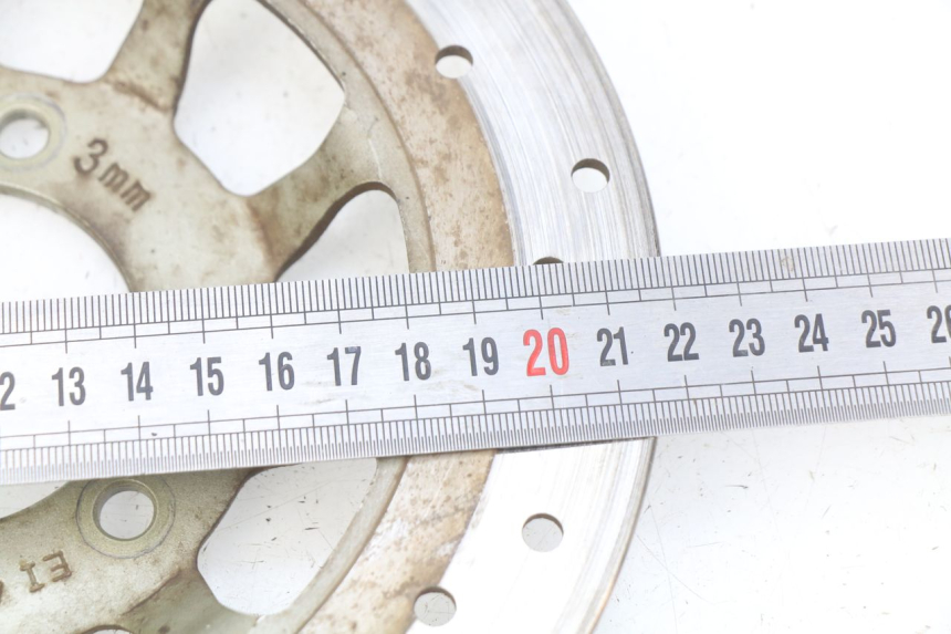 photo de FRONT BRAKE DISC HAOTIAN HT125T-2 125 - Component detail