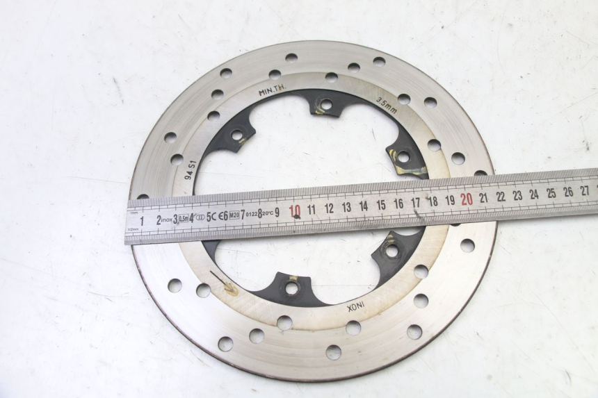 photo de FRONT BRAKE DISC PIAGGIO NEW TYPHOON 50 (2018 - 2021) - Zoom on usage condition