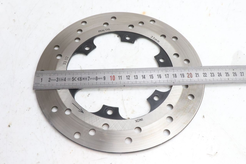 photo de FRONT BRAKE DISC PIAGGIO NEW TYPHOON 50 (2018 - 2021) - Zoom on usage condition