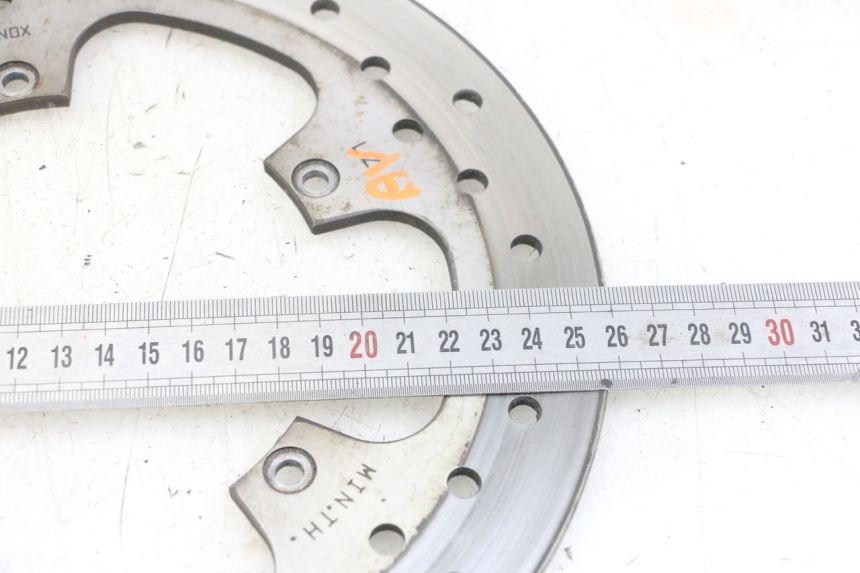 photo de FRONT BRAKE DISC GILERA NEXUS 125 (2009 - 2013) - Zoom on usage condition