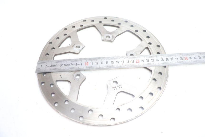 photo de FRONT BRAKE DISC PEUGEOT SATELIS 125 (2006 - 2009) - Zoom on usage condition