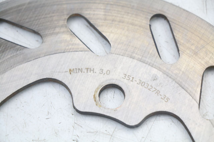 photo de FRONT BRAKE DISC DERBI SENDA SM X-TREME 50 (2006 - 2010) - Technical close-up