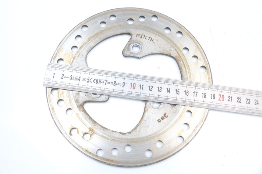 photo de FRONT BRAKE DISC APRILIA SR CARB LC 2T 50 (2004 - 2012) - Zoom on usage condition