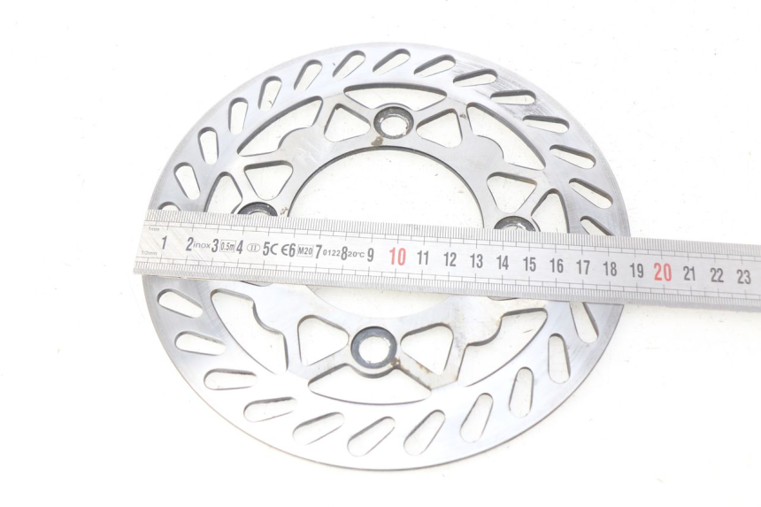 photo de FRONT BRAKE DISC NITRO MOTORS THUNDER 125 - Zoom on usage condition