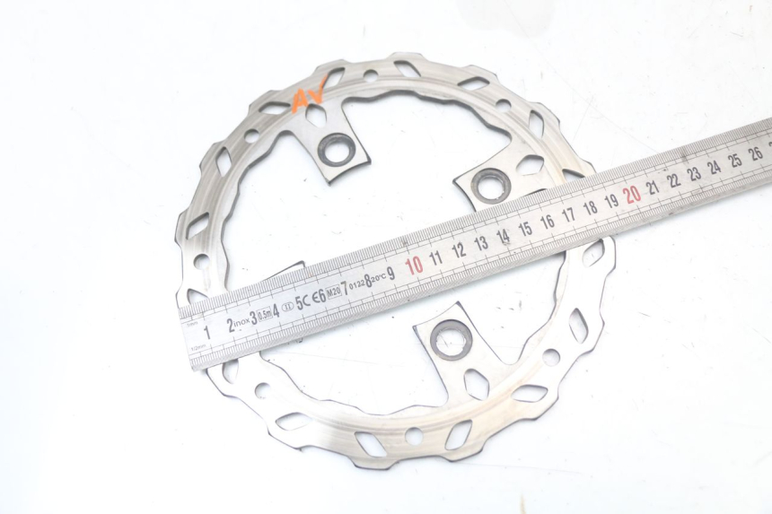 photo de FRONT BRAKE DISC NITRO MOTORS THUNDER 125 - Zoom on usage condition